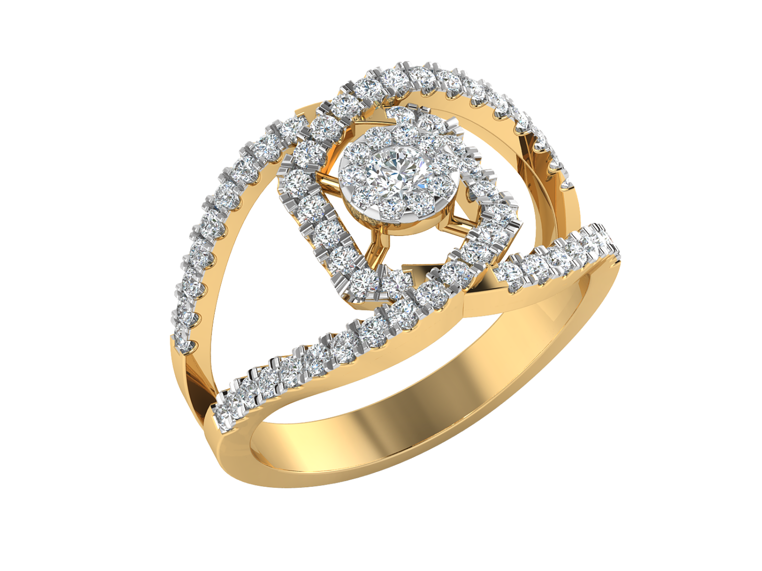 Luxen Middle Diamond Ring
