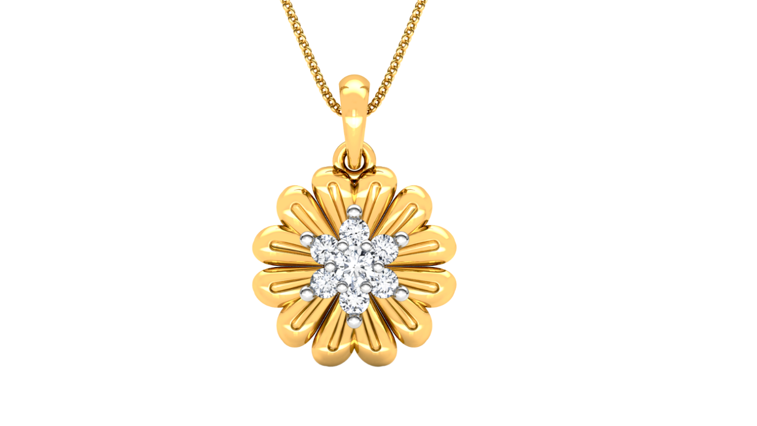 Shimmer Disc Pendant