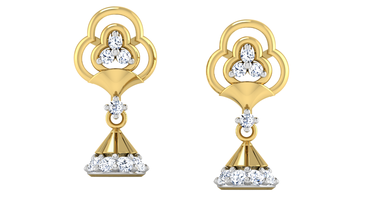 Rajasi Swirl Drops Earrings