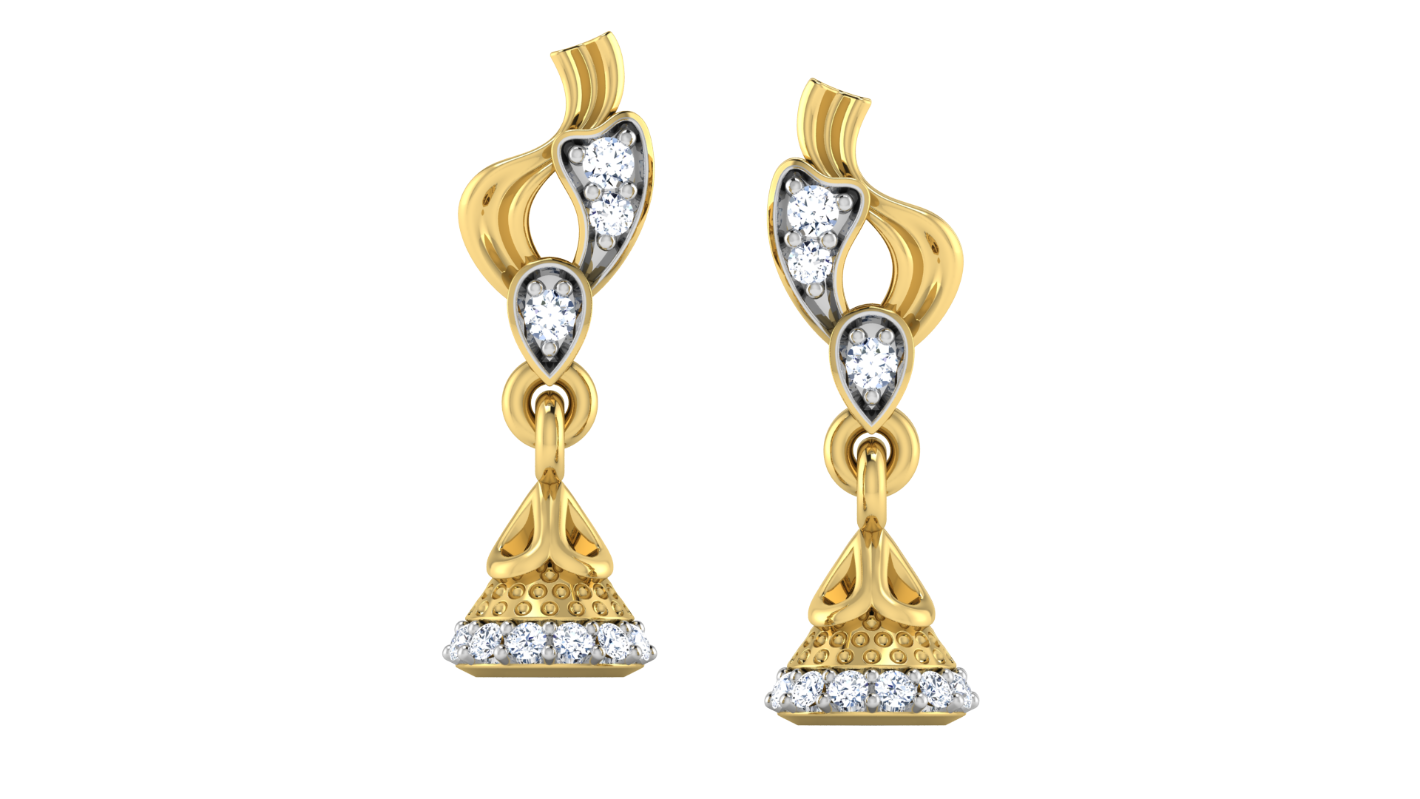 Radiant Loop Drops Earrings