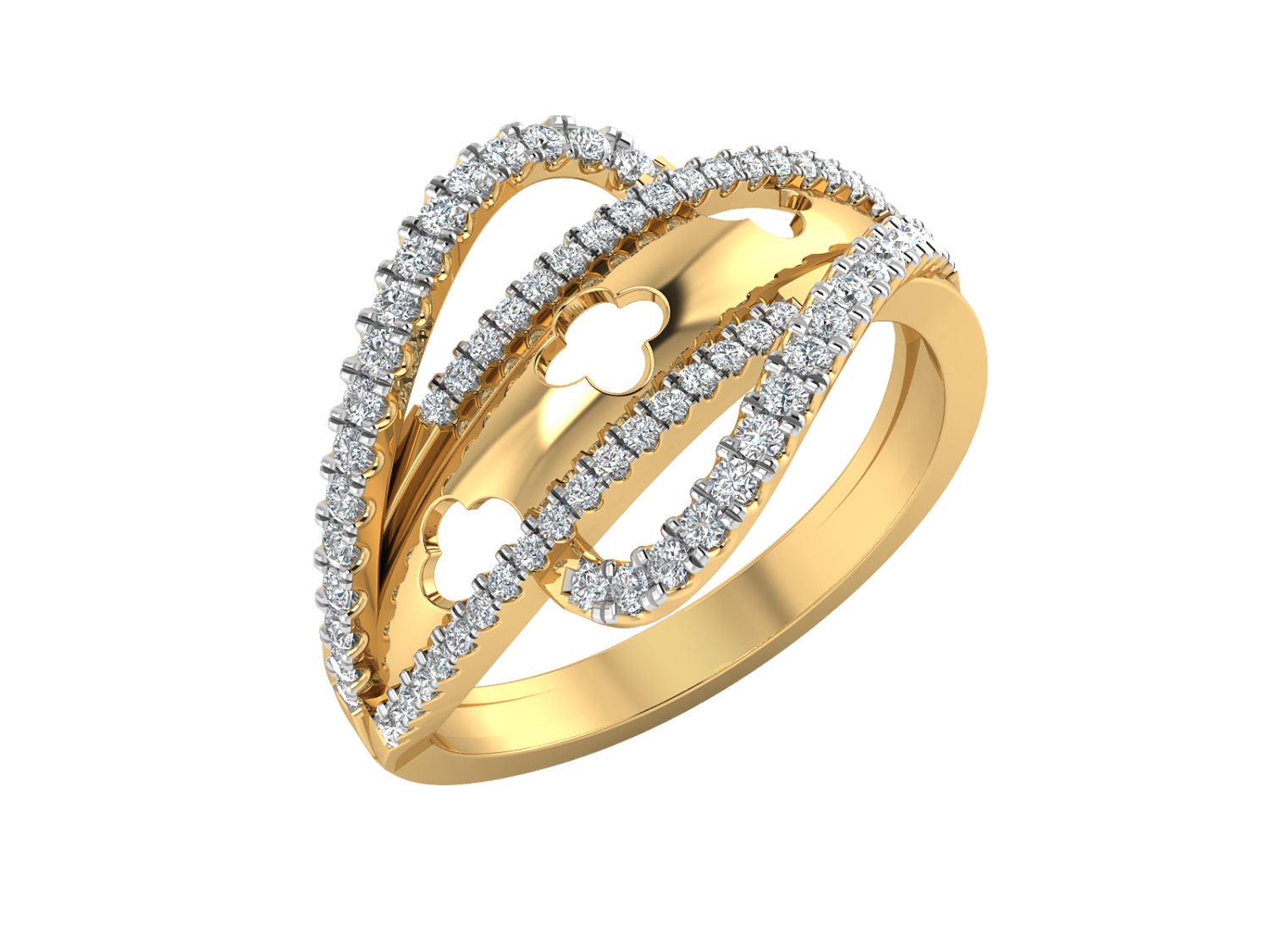 Lumina Cascade Ring