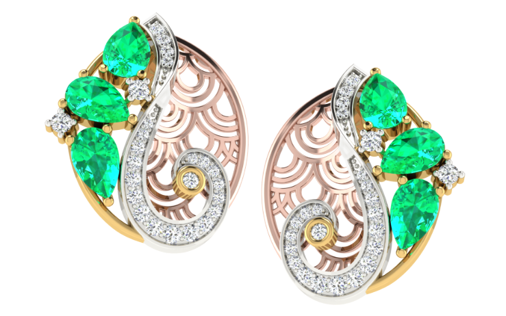 Mayura Curve Earrings