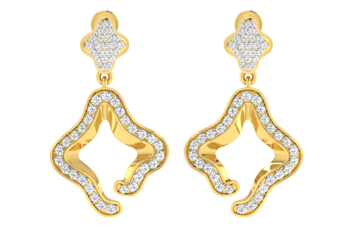 Chandra Swirl Earrings