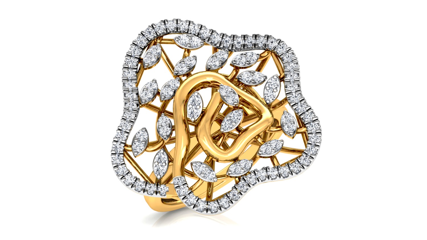 Aurelia Heartbloom Ring