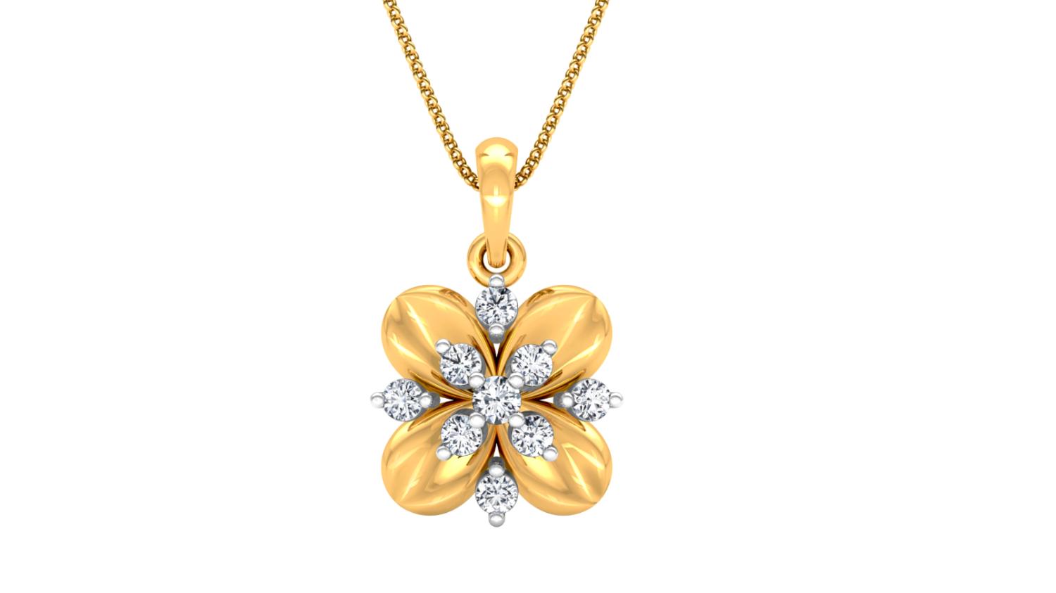 Luxe Rosette Pendant