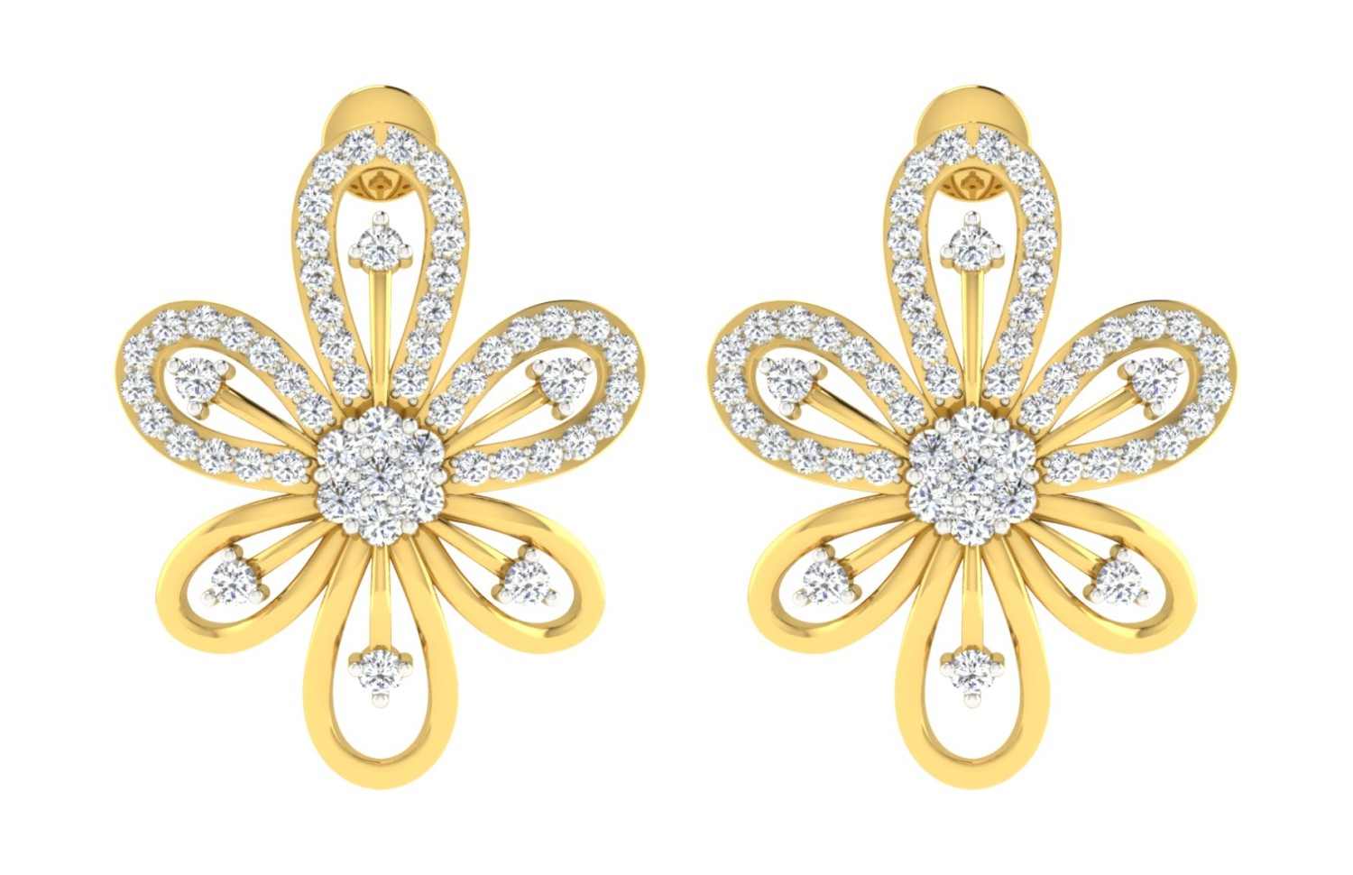 Navya Oval Earrings