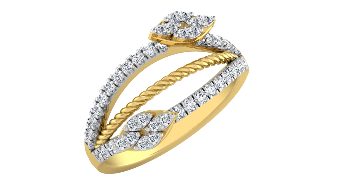 Luxe Aurora Diamond Ring
