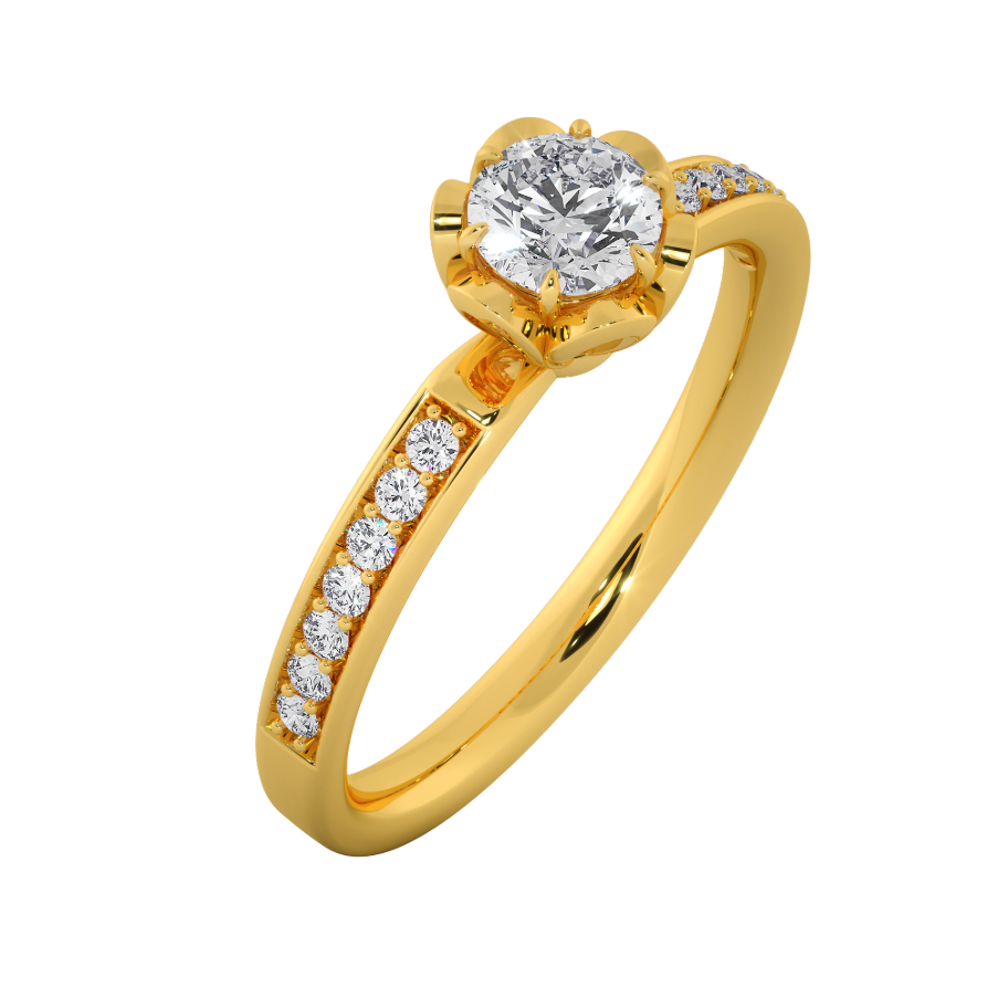Golden Bloom Ring