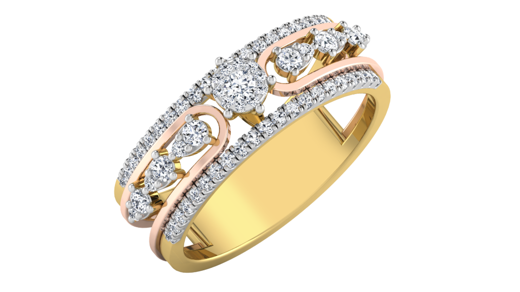 Luxe Garden Diamond Ring