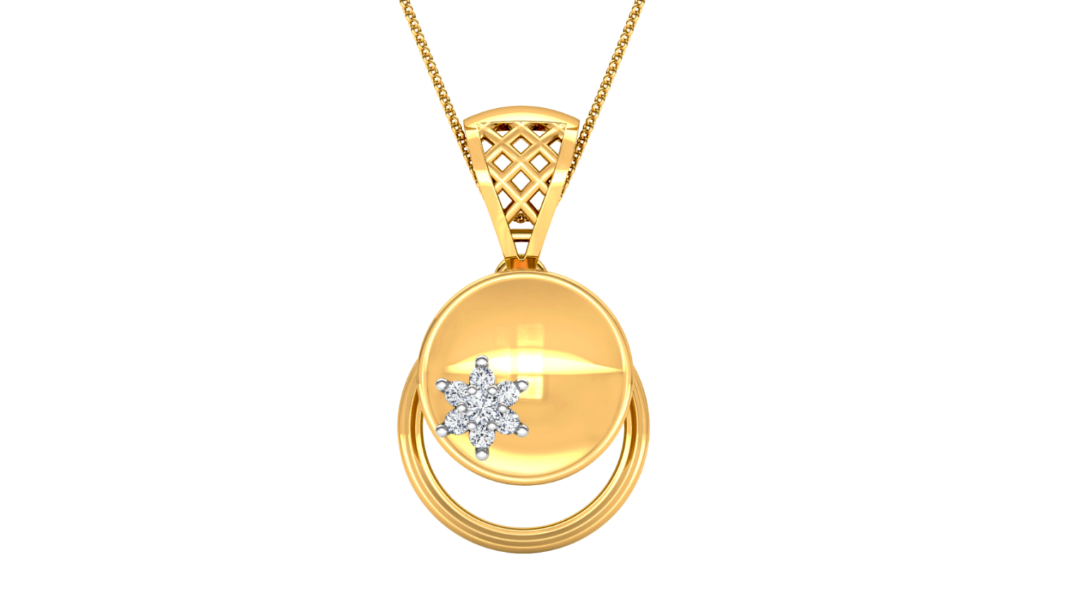 Golden Halo Pendant