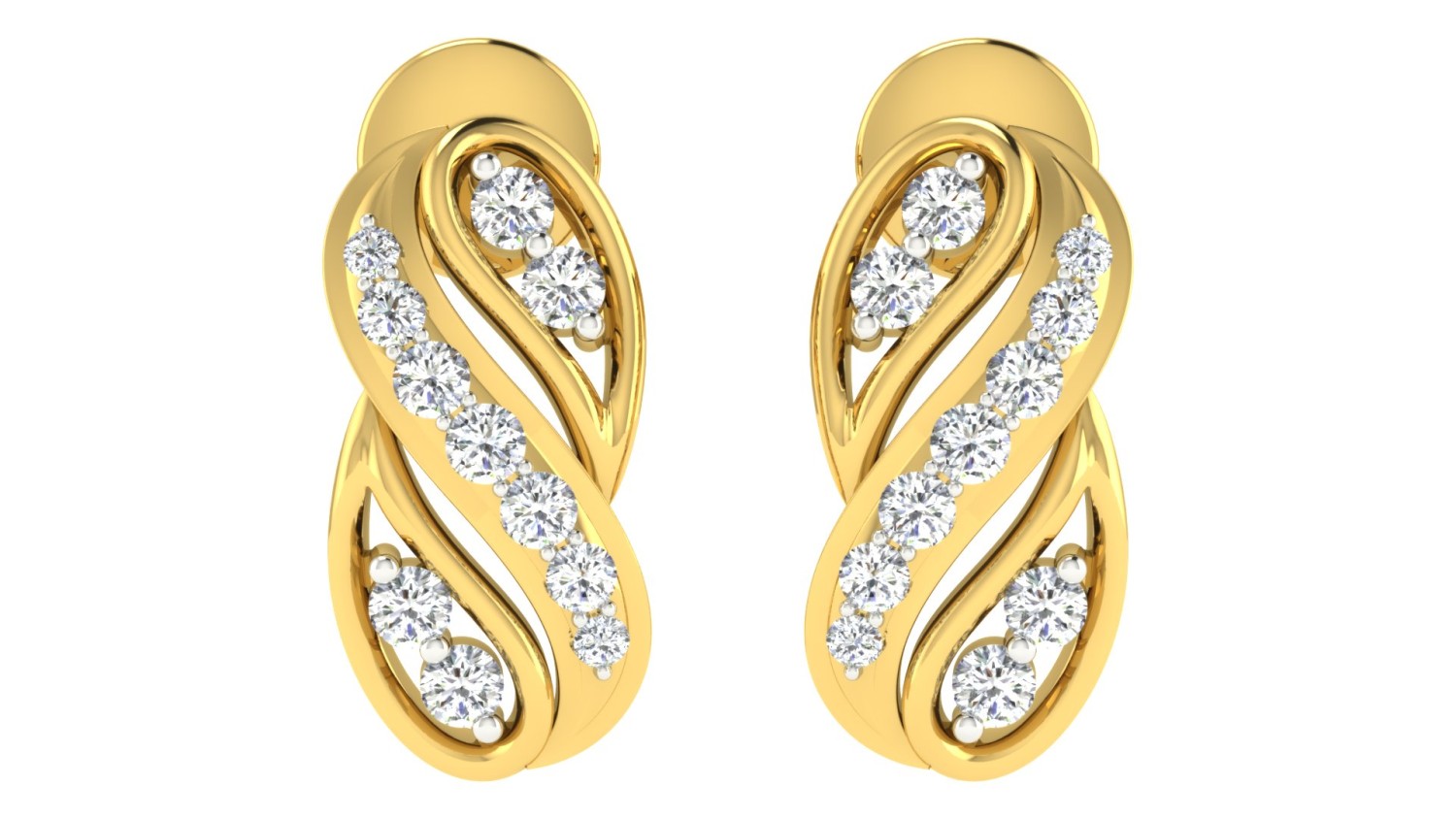 Divya Curl  Earrings