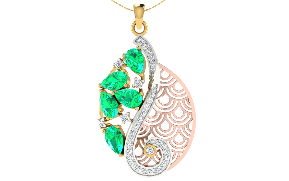 Crystal Tide Pendent