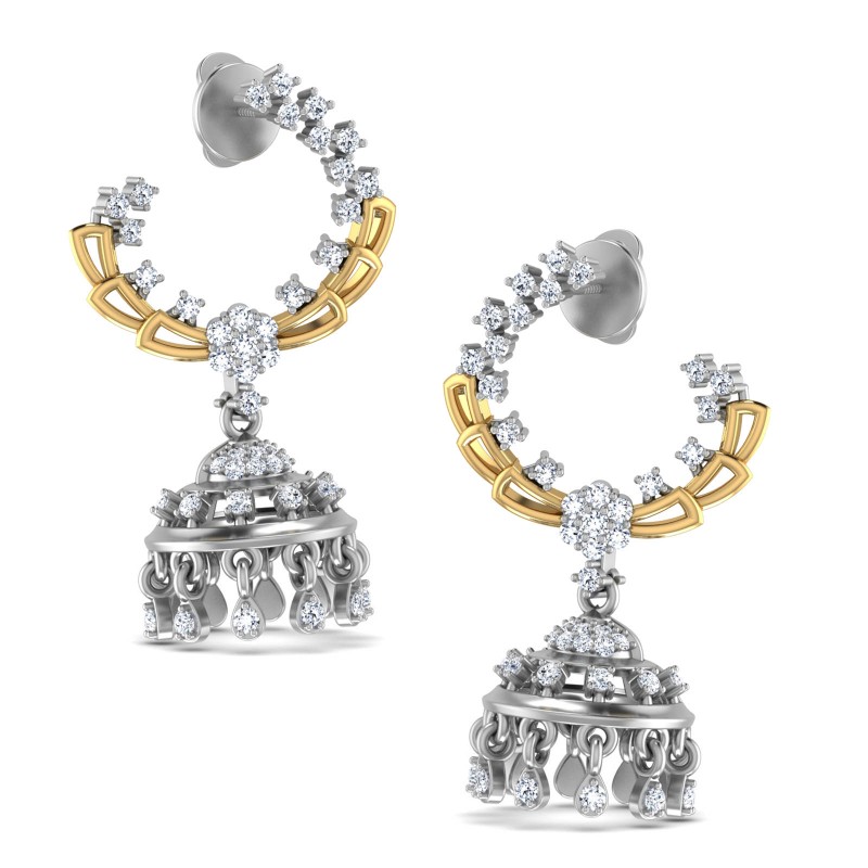 Kusum Crescent Jhumkas