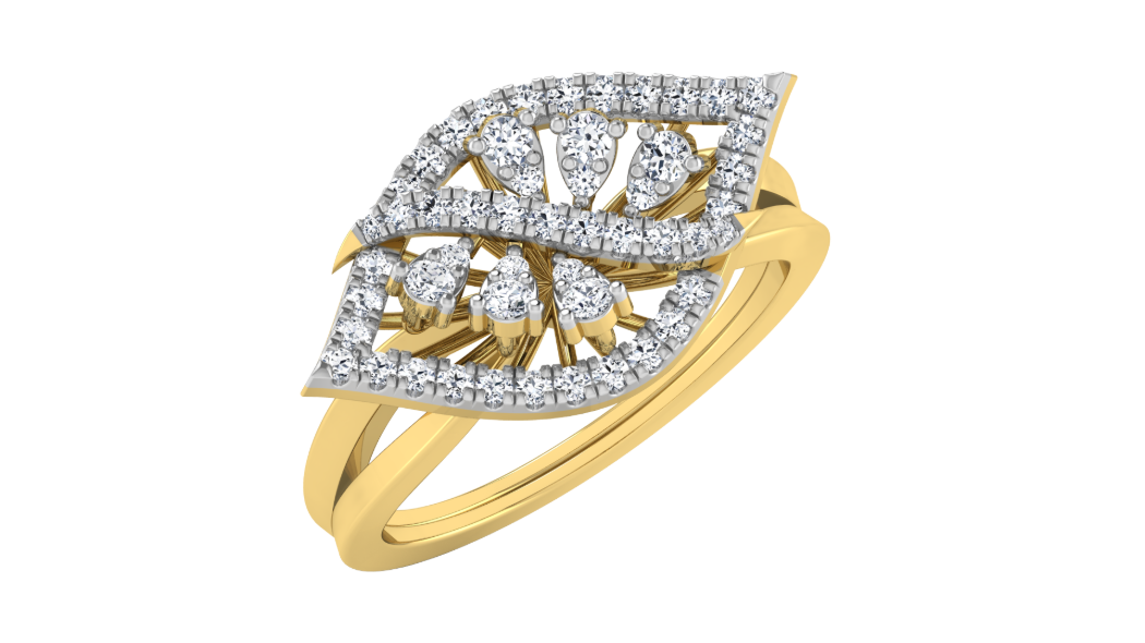 Dynasty Diamond Halo Ring