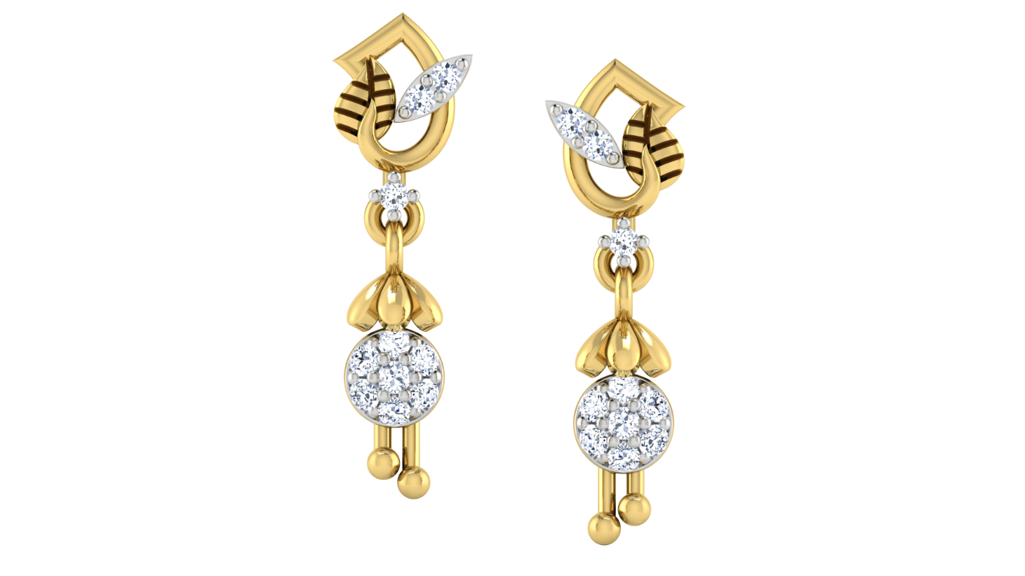Rajasi Cascade Drops Earrings